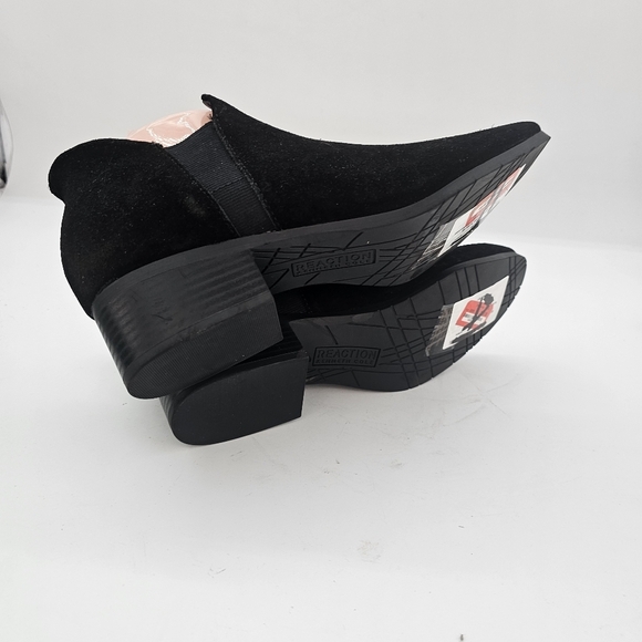 Kenneth Cole Reaction Side EZ-ON Ankle Booties Black Suede Women’s Size 9.5 - Picture 9 of 15